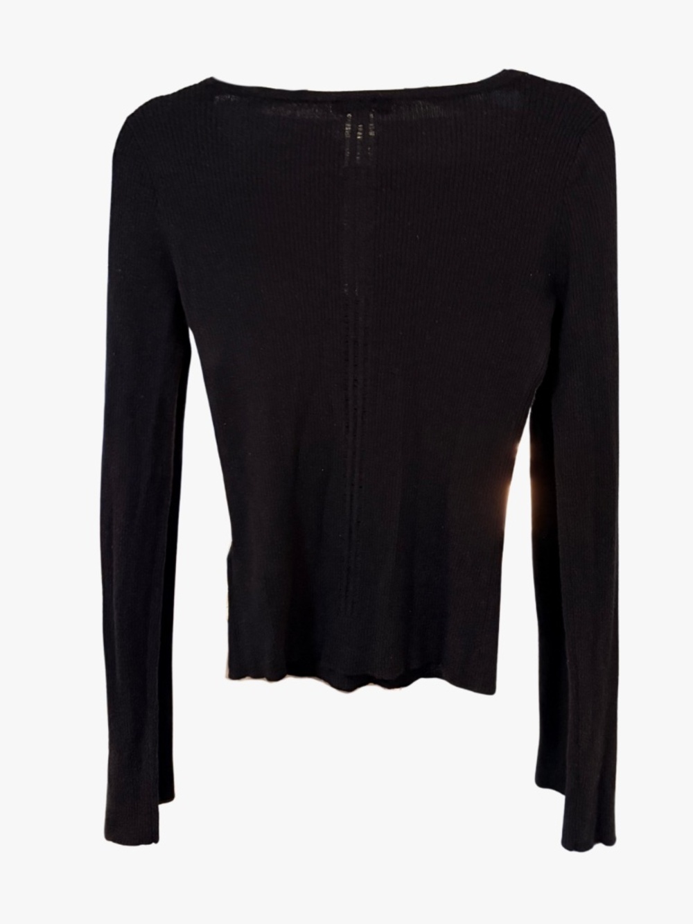 Madewell Merino Wool Silk Blend Scoopneck Sweater Slim Fit - Picture 2 of 8